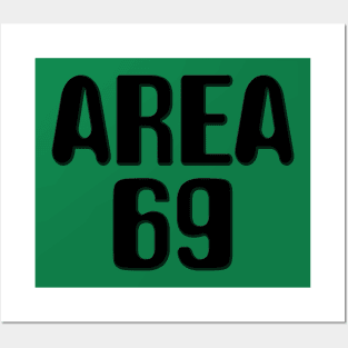 Area 69 Posters and Art